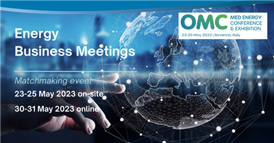 B2B in presenza e virtuali a OMC 2023 - Med Energy Conference and Exhibition (23-31/05/2023)
