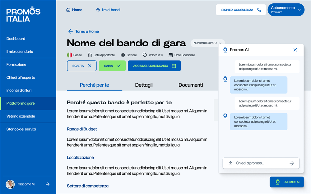Ottieni supporto